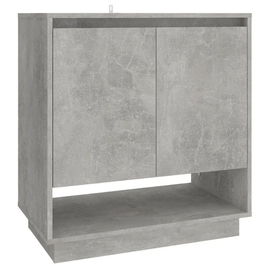 Sideboard Concrete Grey 70x41x75 cm Engineered Wood